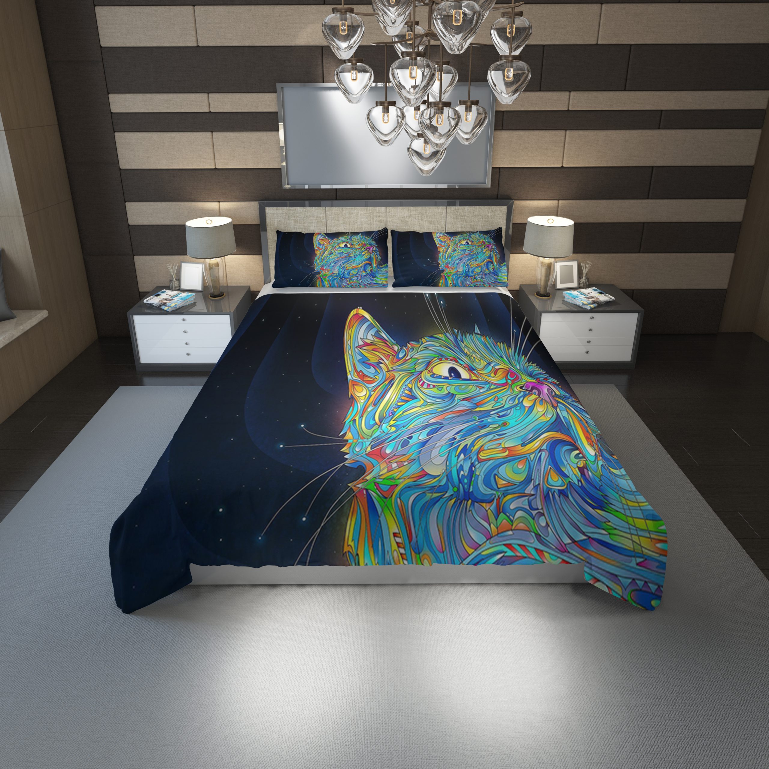 Psychodelic 29 Duvet Cover and Pillowcase Set Bedding Set scaled 1 Psychodelic 29 Duvet Cover and Pillowcase Set Bedding Set scaled 1