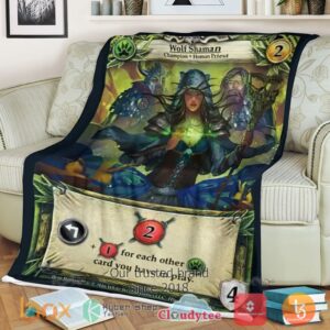 Realms Wolf Shaman Blanket