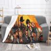 Red Dead Redemption John Marston Game Blanket Flannel Decoration Characters Portable Home Bedspread 1_Q90 1