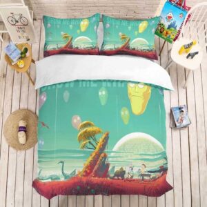 Rick And Morty 2213 Duvet Cover and Pillowcase Set Bedding Set