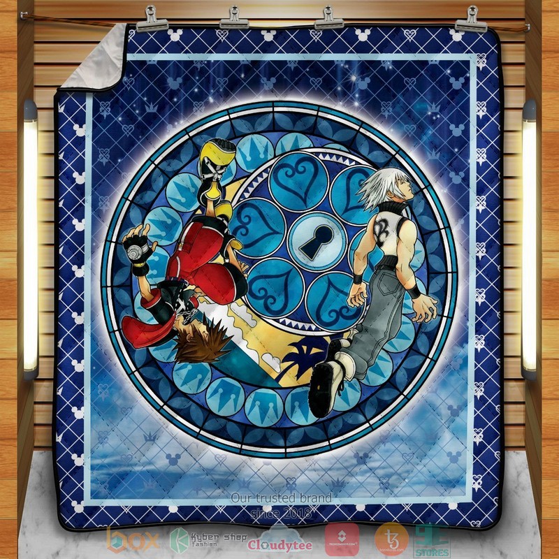 Riku And Sora Quilt Blanket Riku And Sora Quilt Blanket