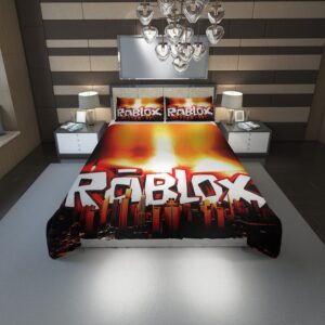 Roblox Cool 35 Duvet Cover and Pillowcase Set Bedding Set scaled 1