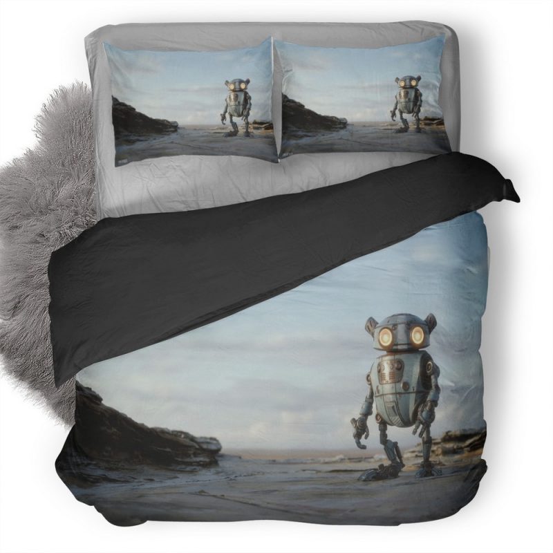 Robot Outdoor Photogrammetry Rb Duvet Cover and Pillowcase Set Bedding Set Robot Outdoor Photogrammetry Rb Duvet Cover and Pillowcase Set Bedding Set