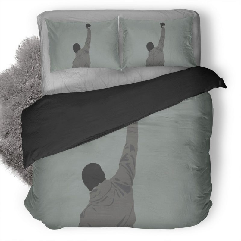 Rocky Balboa Artwork Wide Duvet Cover and Pillowcase Set Bedding Set Rocky Balboa Artwork Wide Duvet Cover and Pillowcase Set Bedding Set