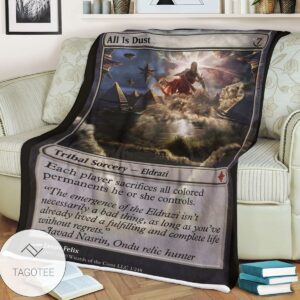 Roe 1 All Is Dust Game Mtg Magic The Gathering Blanket
