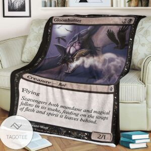 Roe 111 Gloomhunter Game Mtg Magic The Gathering Blanket