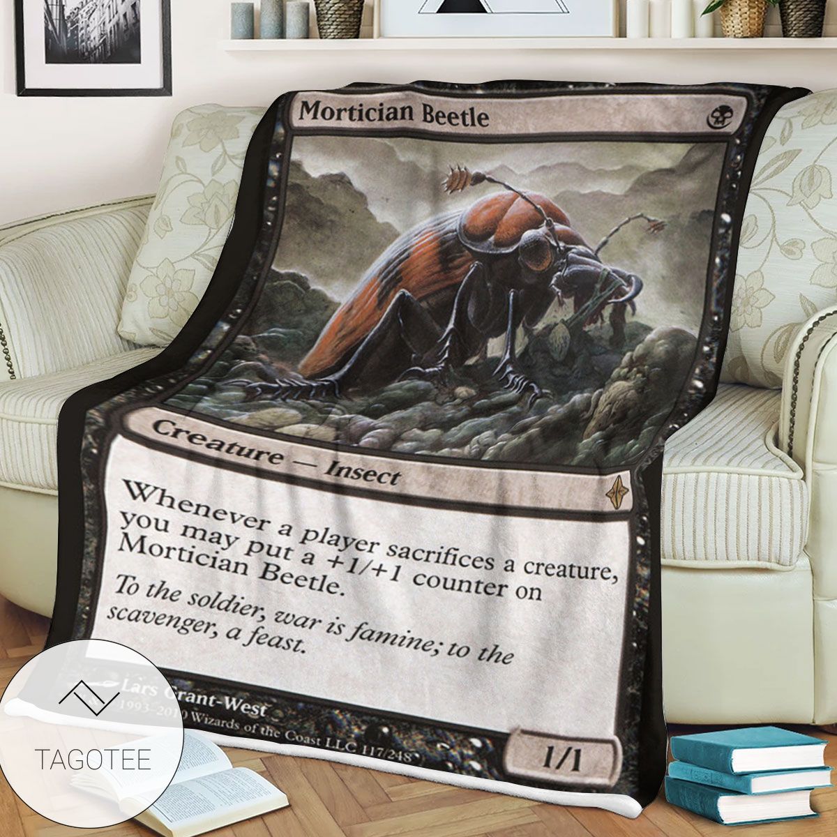Roe 117 Mortician Beetle Game Mtg Magic The Gathering Blanket Tagotee Roe 117 Mortician Beetle Game Mtg Magic The Gathering Blanket Tagotee