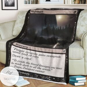 Roe 118 Nighthaze Game Mtg Magic The Gathering Blanket