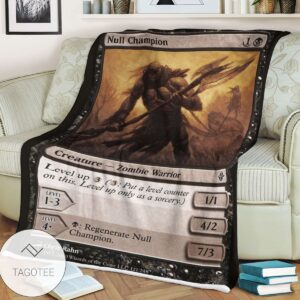Roe 121 Null Champion Game Mtg Magic The Gathering Blanket Tagotee