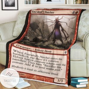 Roe 142 Emrakul S Hatcher Game Mtg Magic The Gathering Blanket