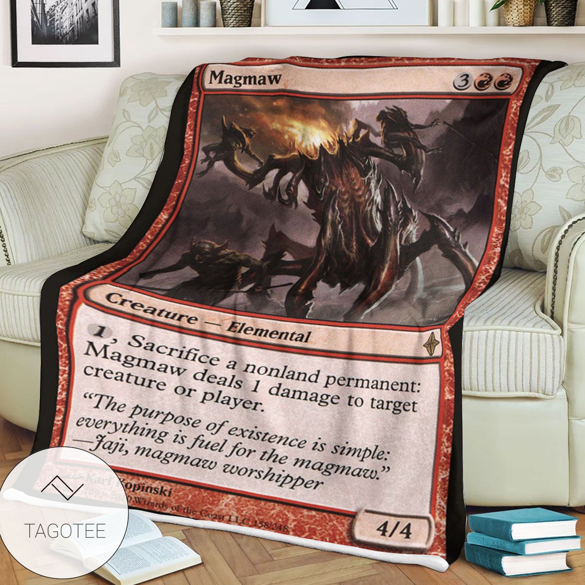 Roe 158 Magmaw Game Mtg Magic The Gathering Blanket Tagotee Roe 158 Magmaw Game Mtg Magic The Gathering Blanket Tagotee
