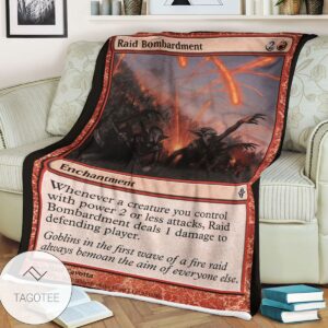 Roe 161 Raid Bombardment Game Mtg Magic The Gathering Blanket Tagotee