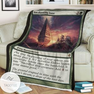 Roe 176 Awakening Zone Game Mtg Magic The Gathering Blanket