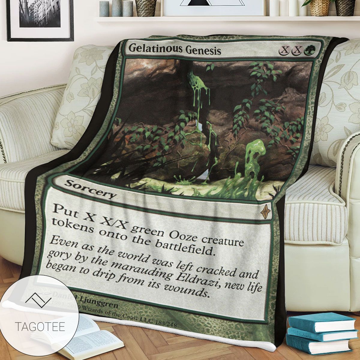 Roe 183 Gelatinous Genesis Game Mtg Magic The Gathering Blanket Roe 183 Gelatinous Genesis Game Mtg Magic The Gathering Blanket