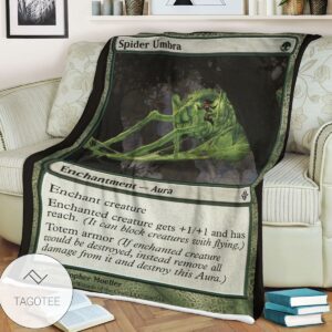 Roe 208 Spider Umbra Game Mtg Magic The Gathering Blanket Tagotee