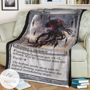 Roe 218 Hedron Matrix Game Mtg Magic The Gathering Blanket