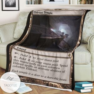 Roe 227 Eldrazi Temple Game Mtg Magic The Gathering Blanket
