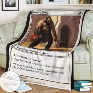 Roe 23 Guard Duty Game Mtg Magic The Gathering Blanket Tagotee