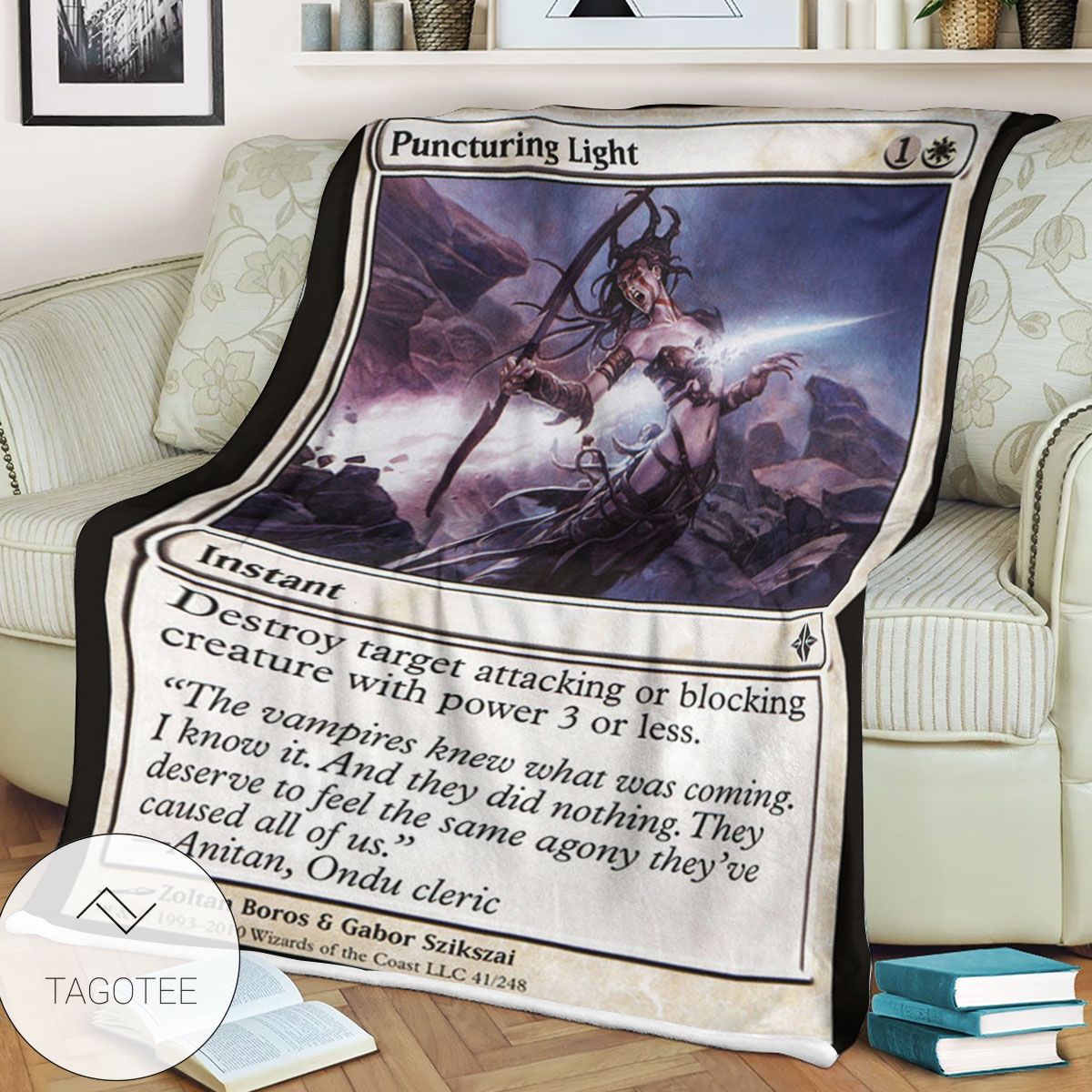Roe 41 Puncturing Light Game Mtg Magic The Gathering Blanket Roe 41 Puncturing Light Game Mtg Magic The Gathering Blanket