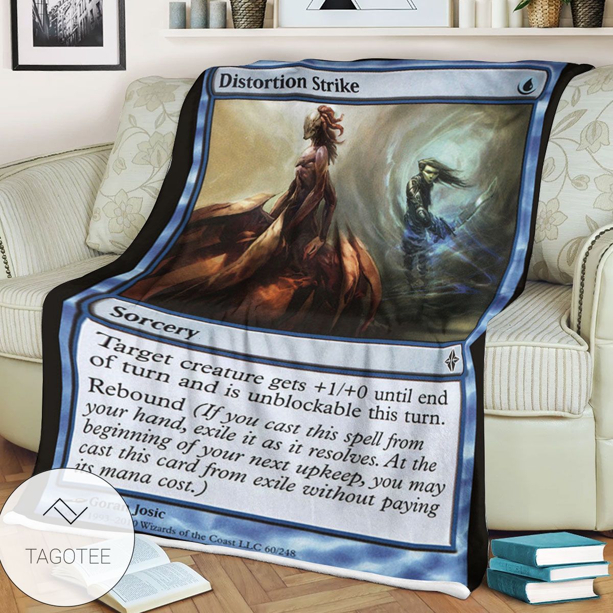 Roe 60 Distortion Strike Game Mtg Magic The Gathering Blanket Roe 60 Distortion Strike Game Mtg Magic The Gathering Blanket