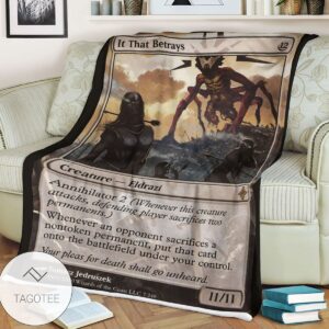 Roe 7 It That Betrays Game Mtg Magic The Gathering Blanket