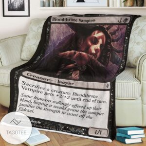 Roe 98 Bloodthrone Vampire Game Mtg Magic The Gathering Blanket Tagotee