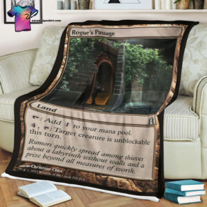 RogueS Passage Game Magic The Gathering Blanket
