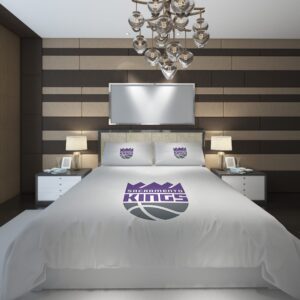Sacramento Kings 1 NBA Basketball ize Duvet Cover and Pillowcase Set Bedding Set scaled 1
