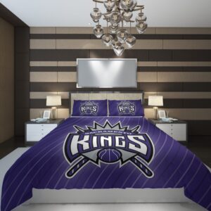Sacramento Kings 4 NBA Basketball ize Duvet Cover and Pillowcase Set Bedding Set scaled 1