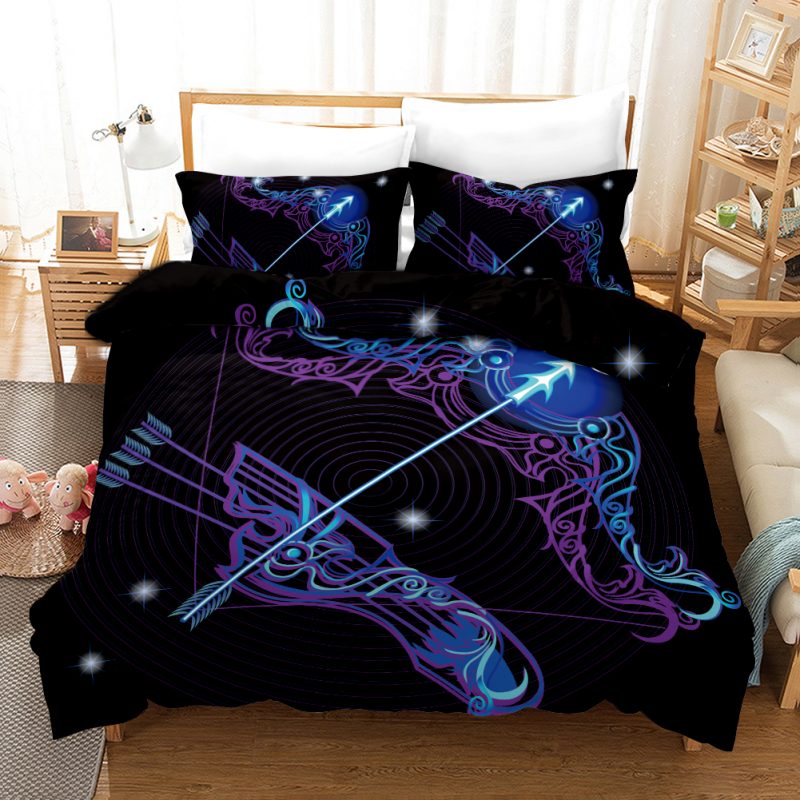 Sagittarius Duvet Cover and Pillowcase Set Bedding Set Sagittarius Duvet Cover and Pillowcase Set Bedding Set