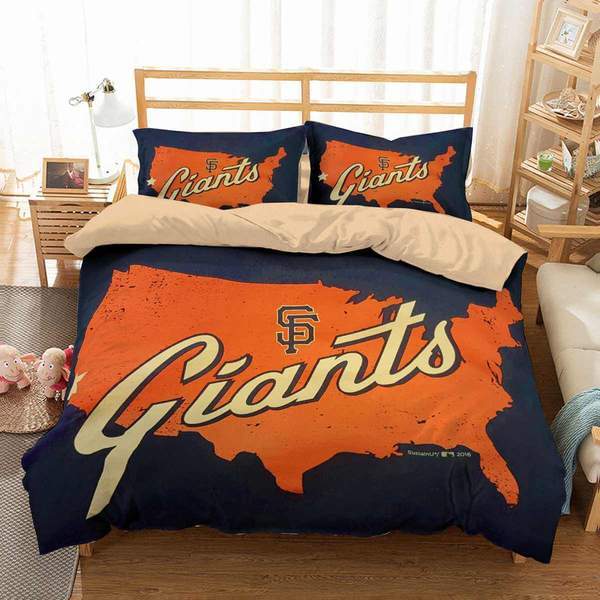 San Francisco Giants 2 Duvet Cover and Pillowcase Set Bedding Set San Francisco Giants 2 Duvet Cover and Pillowcase Set Bedding Set