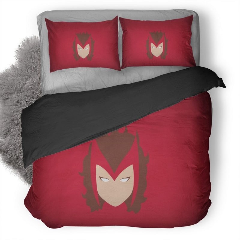 Scarlet Witch Minimalism Hd Duvet Cover and Pillowcase Set Bedding Set Scarlet Witch Minimalism Hd Duvet Cover and Pillowcase Set Bedding Set