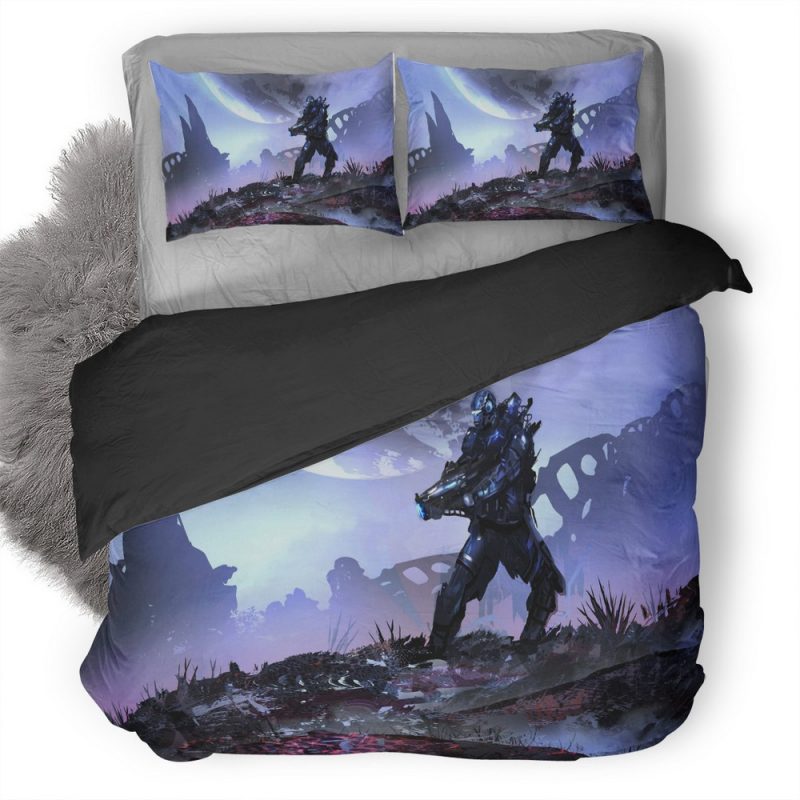 Scifi Robot Warrior 8W Duvet Cover and Pillowcase Set Bedding Set Scifi Robot Warrior 8W Duvet Cover and Pillowcase Set Bedding Set