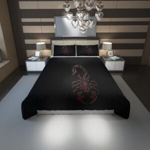 Scorpio Season Duvet Cover and Pillowcase Set Bedding Set 1211 scaled 1