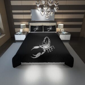 Scorpio Season Duvet Cover and Pillowcase Set Bedding Set 1228 scaled 1