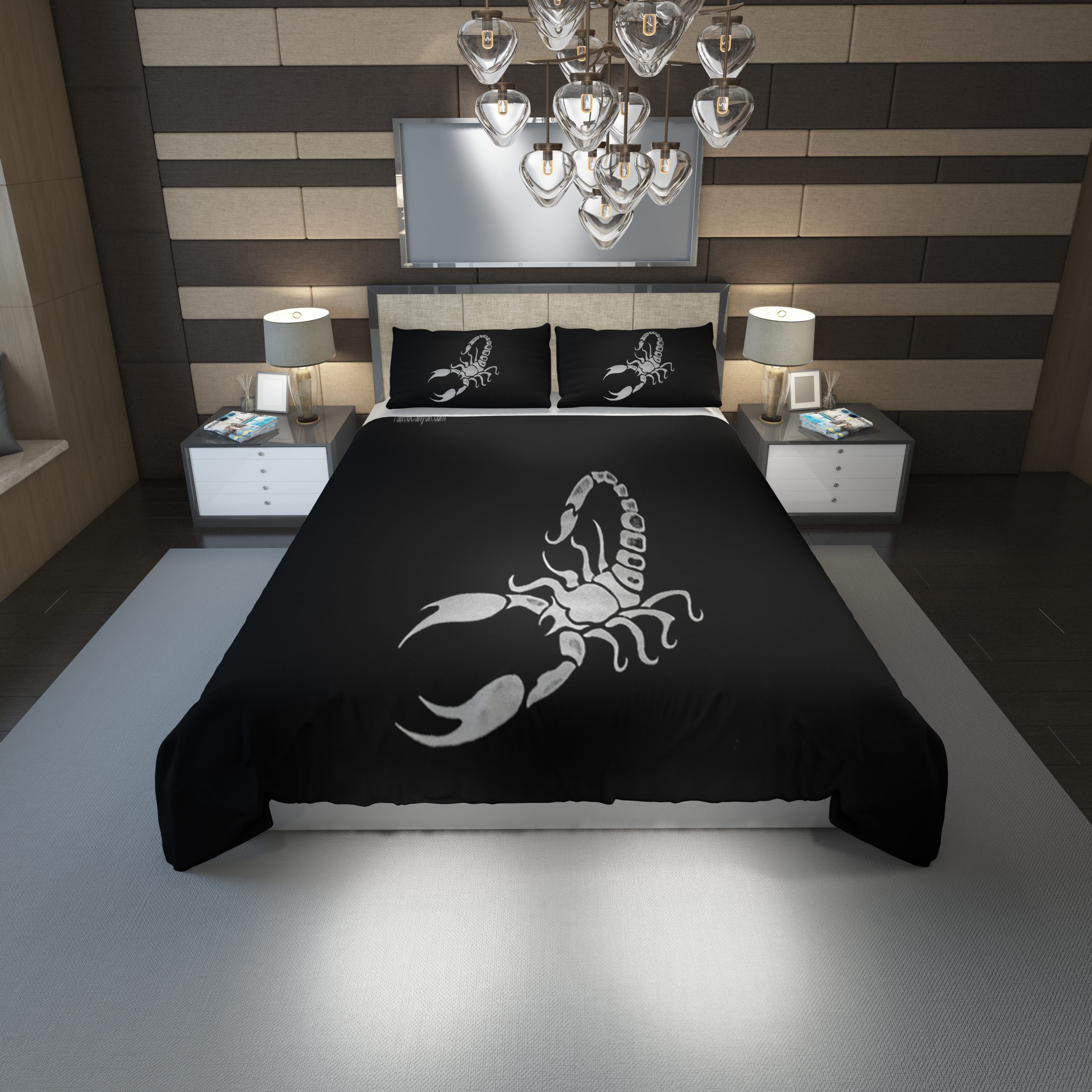 Scorpio Season Duvet Cover and Pillowcase Set Bedding Set 1228 scaled 1 Scorpio Season Duvet Cover and Pillowcase Set Bedding Set 1228 scaled 1