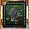 Shigure The Dog Quilt Blanket