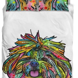 Shih Tzu Duvet Cover and Pillowcase Set Bedding Set