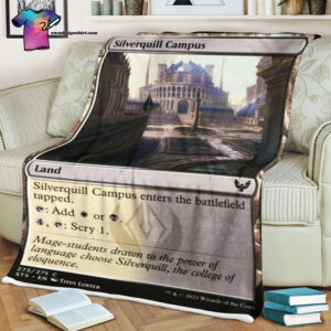 Silverquill Campus Game Magic The Gathering Blanket