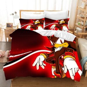 Sonic The Hedgehog 2228 Duvet Cover and Pillowcase Set Bedding Set