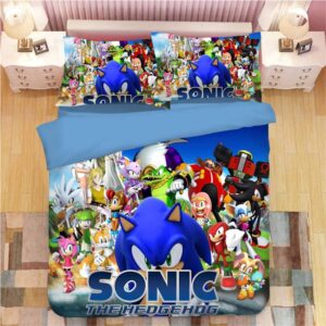 Sonic the Hedgehog Duver 2 Duvet Cover and Pillowcase Set Bedding Set