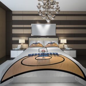Sports Basketball Ball Chicago Bulls Slam Dunk Player 715038 Duvet Cover and Pillowcase Set Bedding Set 1099 scaled 1