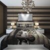 Sports Black Monochrome Portrait Street Road 590163 Duvet Cover and Pillowcase Set Bedding Set 1116 scaled 1