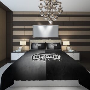 Sports White Black Illustration Monochrome Sport Duvet Cover and Pillowcase Set Bedding Set scaled 1