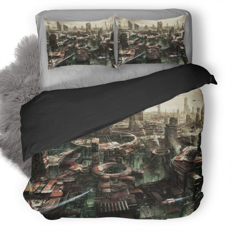 Star Citizen Science Fiction Xq Duvet Cover and Pillowcase Set Bedding Set Star Citizen Science Fiction Xq Duvet Cover and Pillowcase Set Bedding Set
