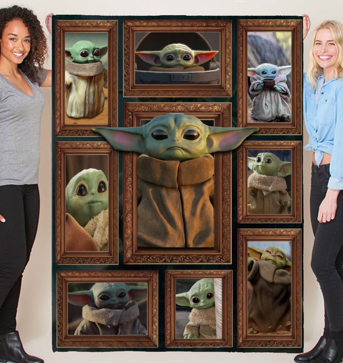 Star War Baby Yoda Blanket Star War Baby Yoda Blanket