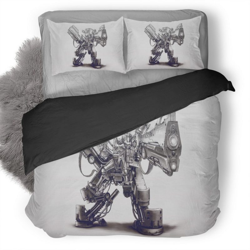 Steampunk Sketch Pic Duvet Cover and Pillowcase Set Bedding Set Steampunk Sketch Pic Duvet Cover and Pillowcase Set Bedding Set
