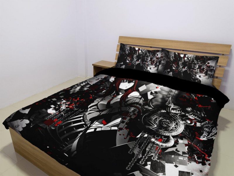 SteinsGate Duvet Cover and Pillowcase Set Bedding Set SteinsGate Duvet Cover and Pillowcase Set Bedding Set