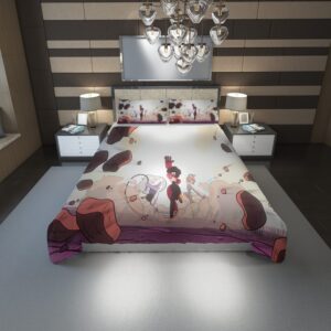 Steven Universe 18 Duvet Cover and Pillowcase Set Bedding Set scaled 1