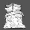 Stone Texture Duvet Cover and Pillowcase Set Bedding Set scaled 1